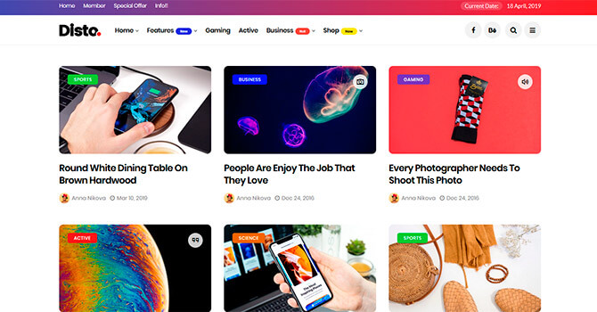 30+ лучших шаблонов для блога WordPress