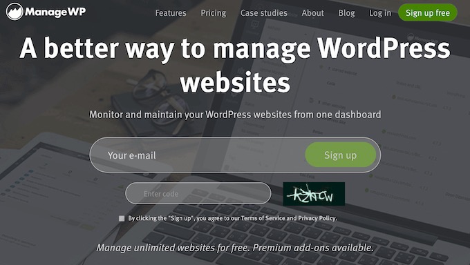 ManageWP ManageWP проработанный