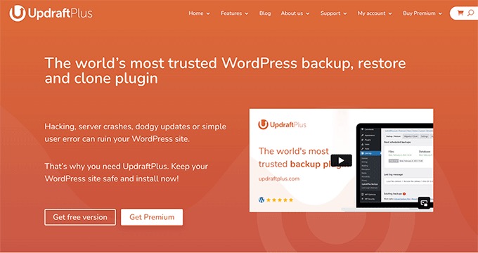 UpdraftPlus хороший