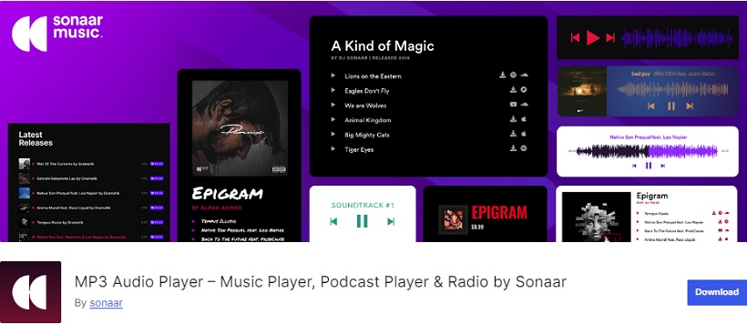 MP3 Audio Player для загрузки